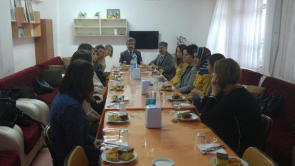 İlçe Milli Eğitim Müdürümüz Şehit Ömer BOZTEPE Çok Programlı Anadolu Lisesi´ndeki  Toplantıya katıldı. 