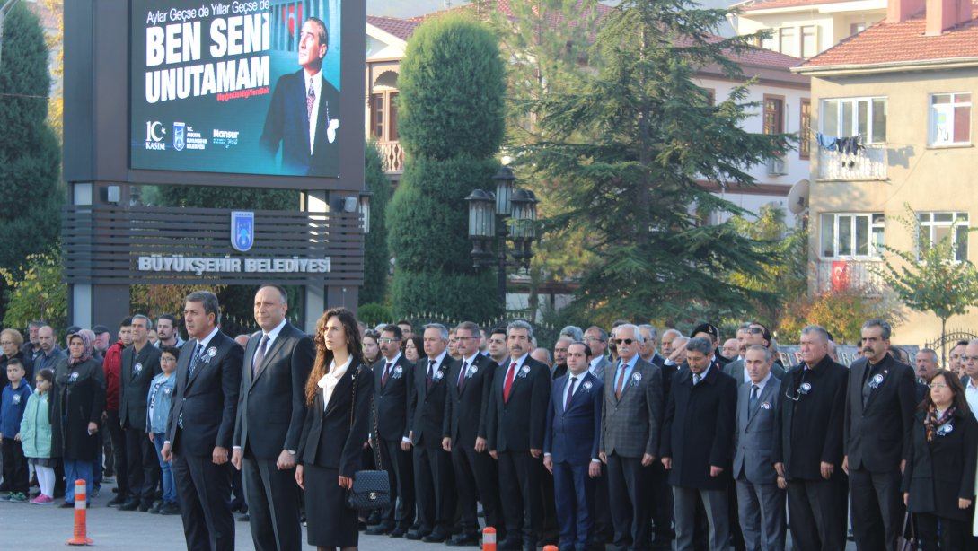Türkiye Cumhuriyeti´nin Kurucusu Gazi Mustafa Kemal Atatürk´ü Ölümünün 81. Yıldönümünde Özlem ve Saygıyla Anıyoruz