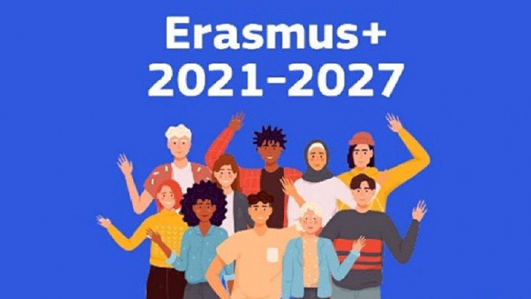 ERSAMUS+ 2021 KONSORSİYUMUNA İKİ OKUL VE BİR KURUMUMUZ KABUL EDİLDİ